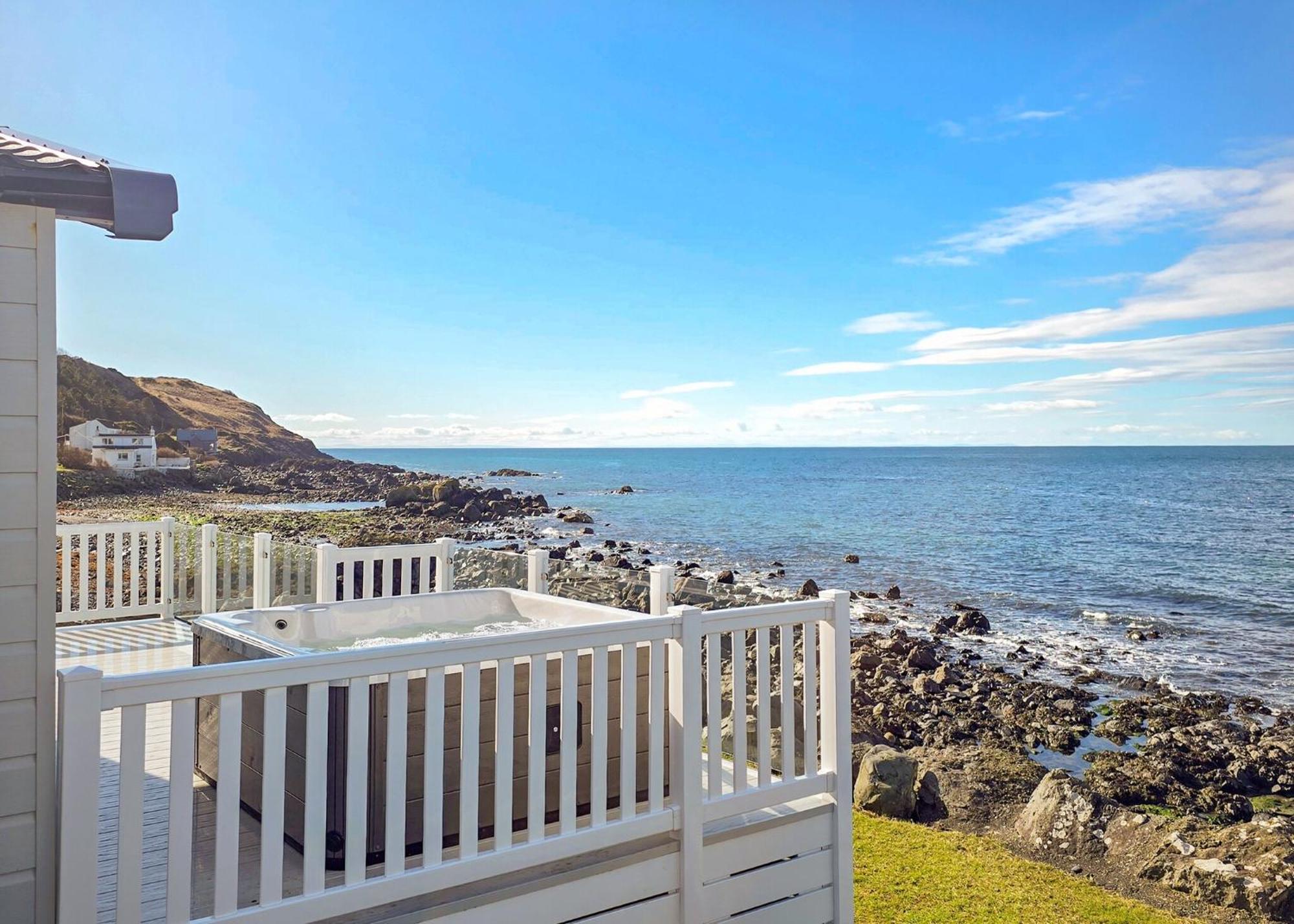 Bennane Shore Holiday Park Lendalfoot Dış mekan fotoğraf